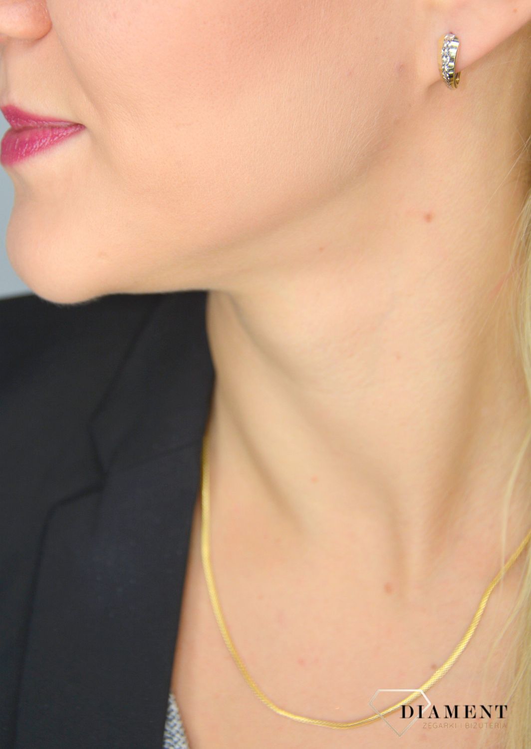 Złoty łańcuszek 585 o szerokości 2 mm LA 691 585 2mm.jpg